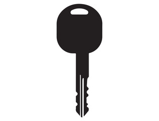 CAR KEY SILHOUETTE