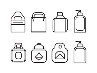 Oil Can art icon vintage style simple illustration
