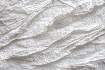 Wrinkled white fabric texture (1)