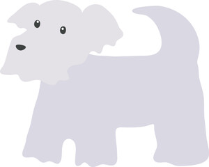 강아지_슈나우저 (일러스트)