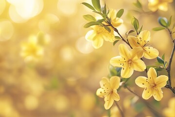 Blossoming Spring Sunshine