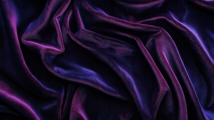 Velvet fabric draped in elegant folds, deep colors, rich texture, cinematic lighting, perfect for backgrounds