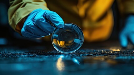 Crime scene investigation related to law and police work