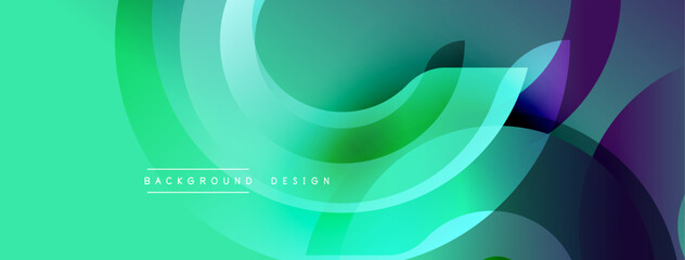 Abstract fluid shapes, vibrant turquoise, teal, purple gradients. Modern design, smooth transitions, dynamic composition. Background element.