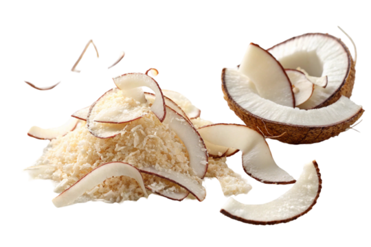 Isolated set of seashells, marine nature's spiral shells and cockleshells, are closeup objects isolated on white, evoking a summer beach