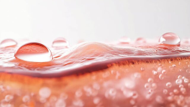 moisture absorb to layer of human, soft tone, cell membrane regulates the transport of materials entering and exiting the cell,