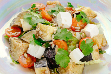 restaurant food on a white background. photos for the menu