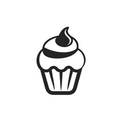 Cupcake dessert icon