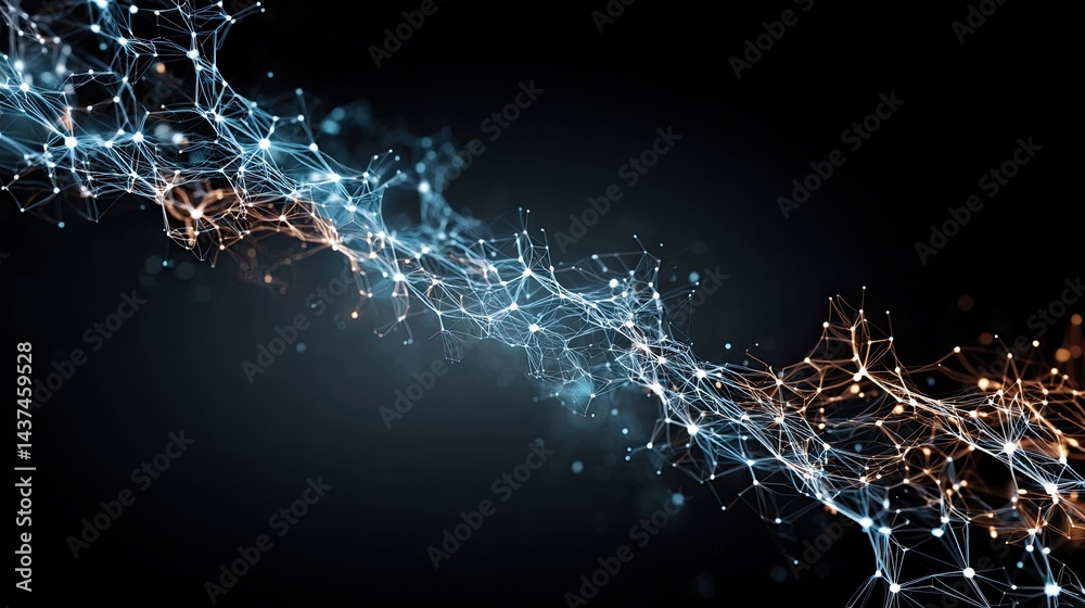 Wall mural 5g network nodes connection map background for futuristic tech visuals, modern 5g network nodes conn