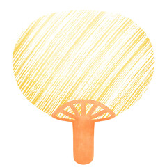 Yellow fan