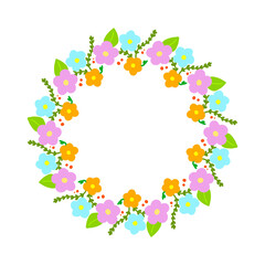 Flower, flower wreath 