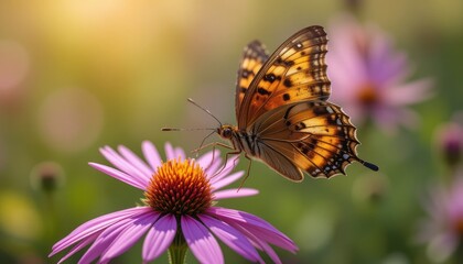 butterfly on flower