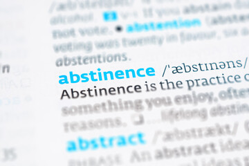 Abstinence is a state of abstinence from something, often associated with addictions and personal...