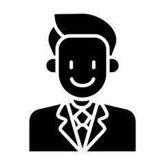 business man icon	