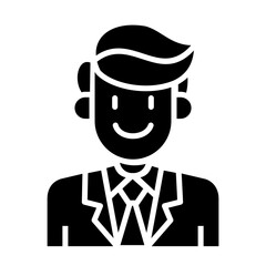 business man icon	