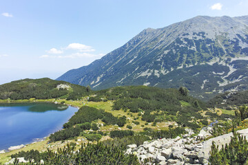 Landscape of Pirin Mountain near Banderitsa Area, Bulgaria