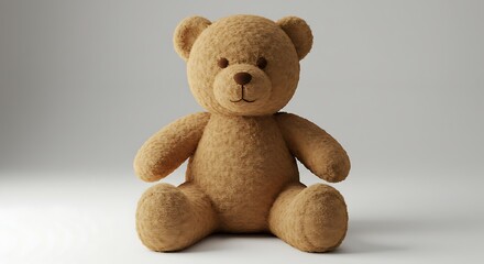 Teddy Bear Sitting Down Soft Toy for Kids