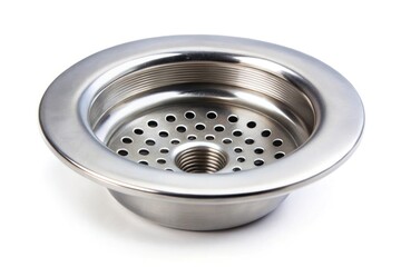 Sink Strainer Kitchen Accessory Isolated On White Background