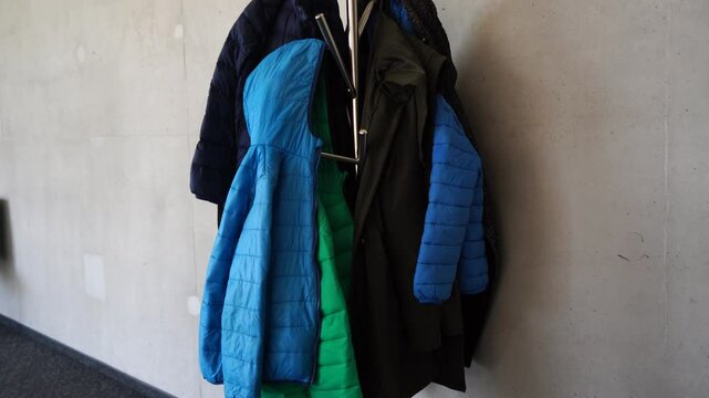 hanging jackets
