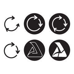 Arrow and rotate vector collection