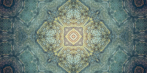 Seamless art pattern. Art flower. Texture artistic pattern