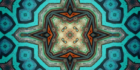 Seamless art pattern. Art flower. Texture artistic pattern