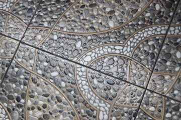 Pebble Mosaic Tile Pattern: Decorative Flooring Design