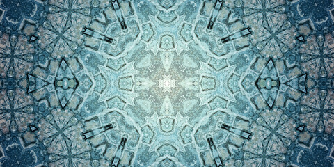 Seamless art pattern. Art flower. Texture artistic pattern