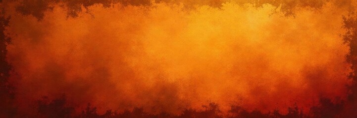 Abstract orange-brown grunge texture Warm autumnal gradient, vintage Halloween feel , gold, gradient