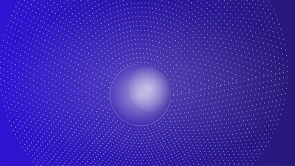 abstract blue background with circles