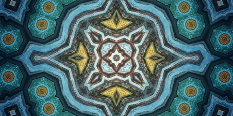 Seamless art pattern. Art flower. Texture artistic pattern