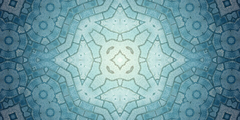 Seamless art pattern. Art flower. Texture artistic pattern