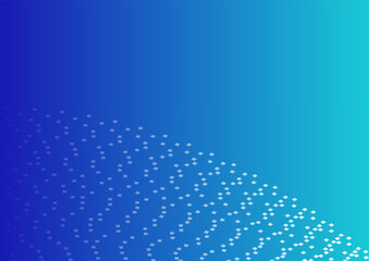 abstract blue background with lights