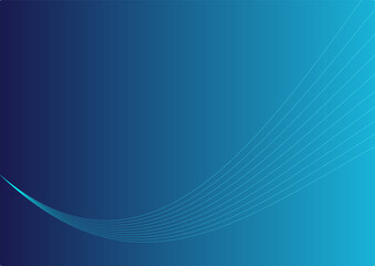 abstract blue background with a flow of lines