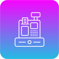 Cashier Machine Icon