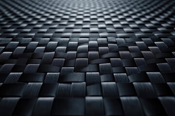 Fototapeta premium explore Dark Weave texture for textile design and woven aesthetic concept