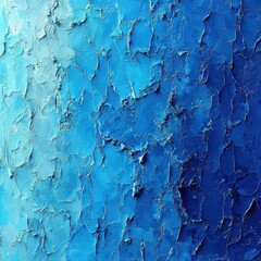 Obraz premium Blue Abstract Texture, Creates a Sense of Depth With its Bold Colors, Abstract Theme