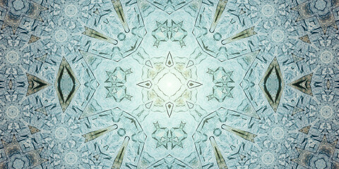 Seamless art pattern. Art flower. Texture artistic pattern