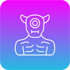 Cyclop Monster Icon