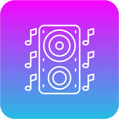 Obraz premium Entertainment Icon