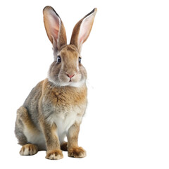 Fototapeta premium rabbit isolated on white background