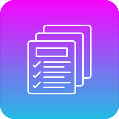 Obraz premium Checklist Icon
