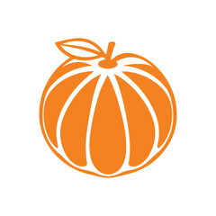 Orange Modern Design Logo Image