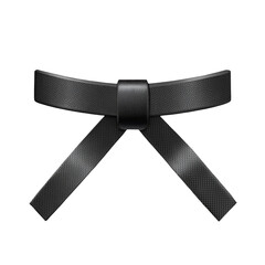 black ribbon bow
