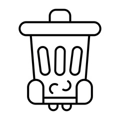Trash Outline Icon