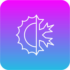 Heating and cooling Icon