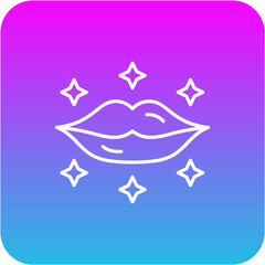 Lip makeup Icon