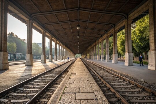 train in the station
