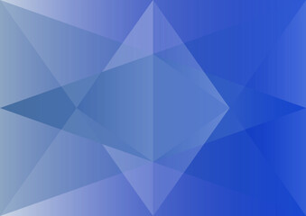 abstract blue triangle background with gradients