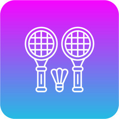 Badminton Icon